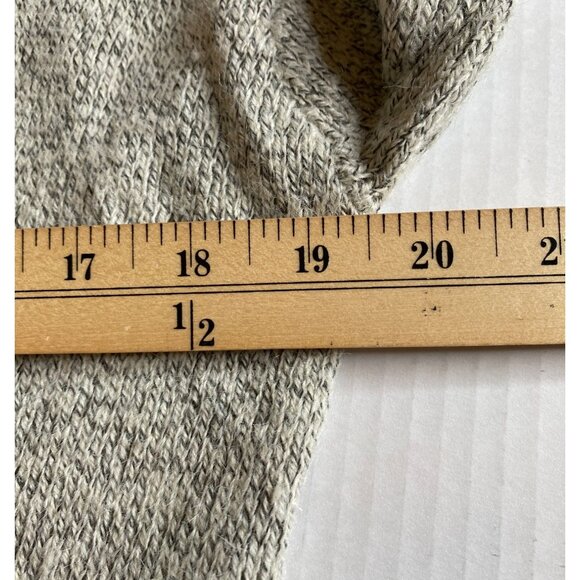 Petrol Womens Grey and Red Marled Open Cardigan with Fringe Size S/M Boho - Picture 7 of 9